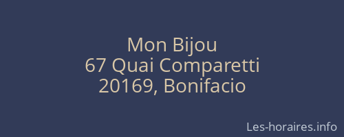 Mon Bijou