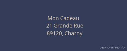 Mon Cadeau
