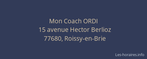 Mon Coach ORDI