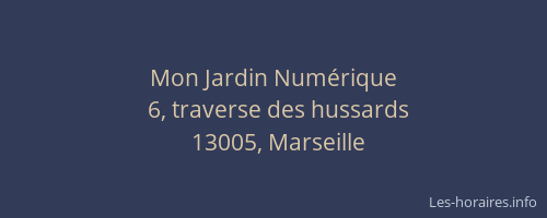 Mon Jardin Numérique