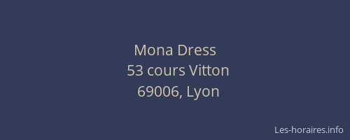 Mona Dress