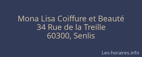 Mona Lisa Coiffure et Beauté