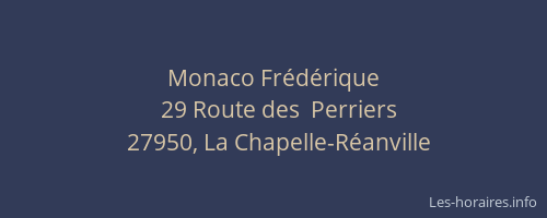 Monaco Fr&eacute;d&eacute;rique