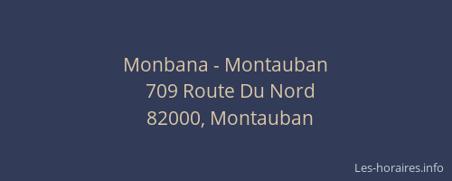 Monbana - Montauban