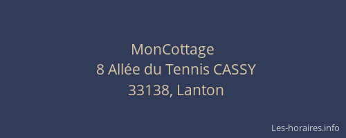 MonCottage