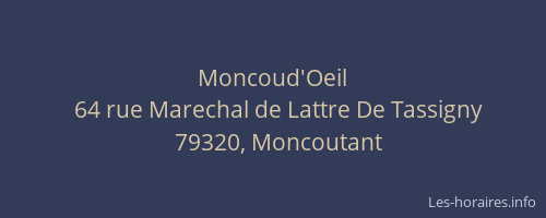 Moncoud'Oeil