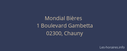 Mondial Bières