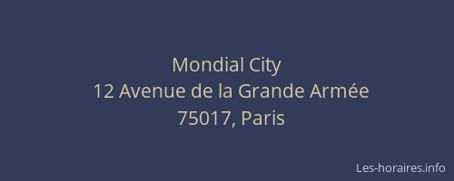 Mondial City