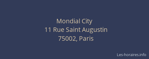 Mondial City
