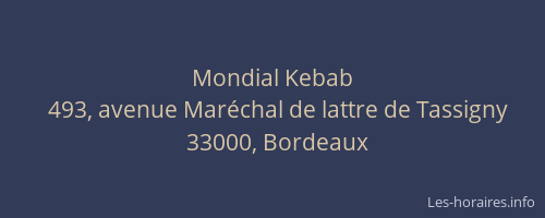 Mondial Kebab
