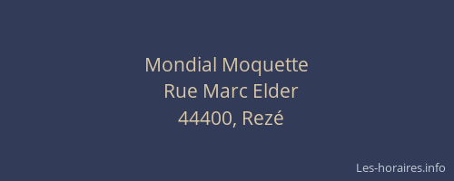 Mondial Moquette