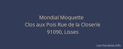 Mondial Moquette