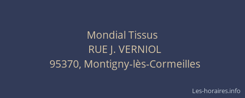 Mondial Tissus