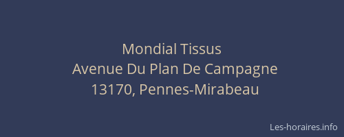 Mondial Tissus