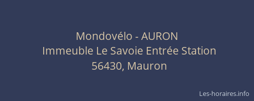 Mondov&eacute;lo - AURON
