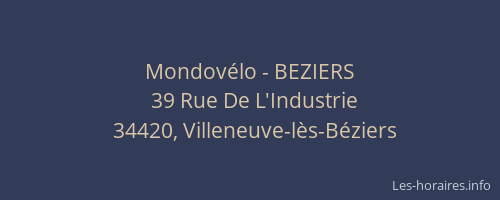 Mondovélo - BEZIERS