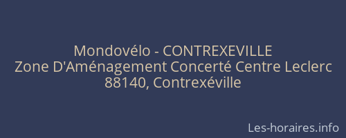 Mondovélo - CONTREXEVILLE