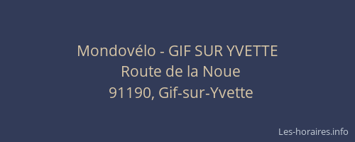 Mondovélo - GIF SUR YVETTE