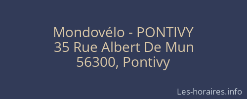 Mondovélo - PONTIVY
