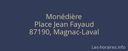Monédière