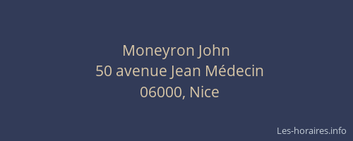 Moneyron John