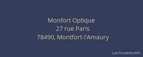 Monfort Optique