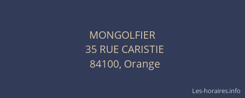 MONGOLFIER