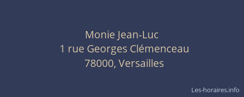 Monie Jean-Luc