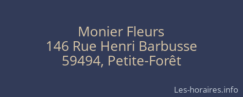 Monier Fleurs