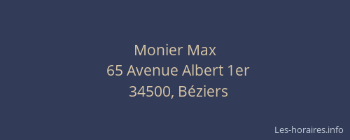 Monier Max