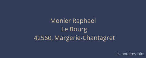 Monier Raphael