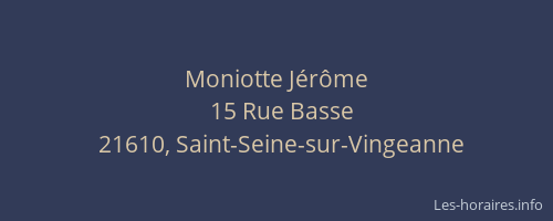 Moniotte Jérôme