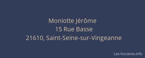 Moniotte J&eacute;r&ocirc;me