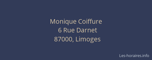 Monique Coiffure