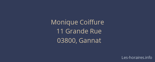 Monique Coiffure