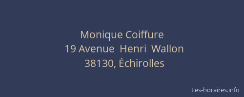 Monique Coiffure