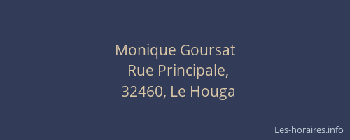 Monique Goursat