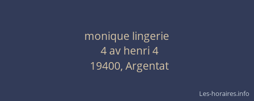 monique lingerie