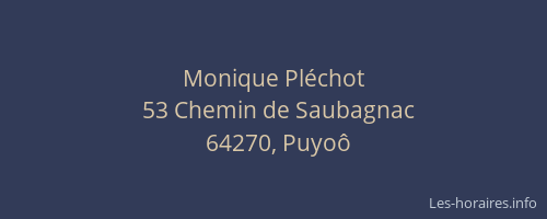 Monique Pléchot