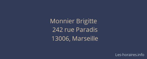 Monnier Brigitte