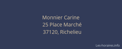 Monnier Carine