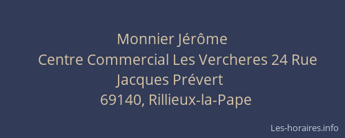Monnier Jérôme