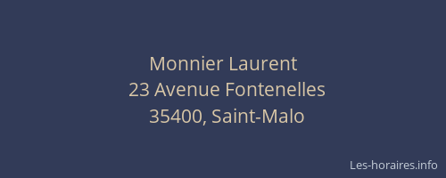 Monnier Laurent