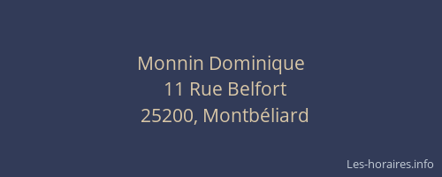 Monnin Dominique
