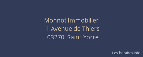 Monnot Immobilier