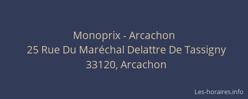 Monoprix - Arcachon