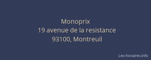 Monoprix