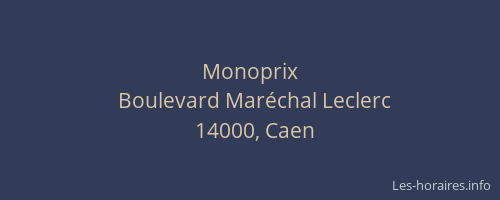 Monoprix
