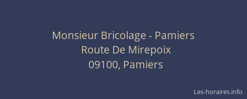 Monsieur Bricolage - Pamiers