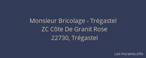 Monsieur Bricolage - Tr&eacute;gastel